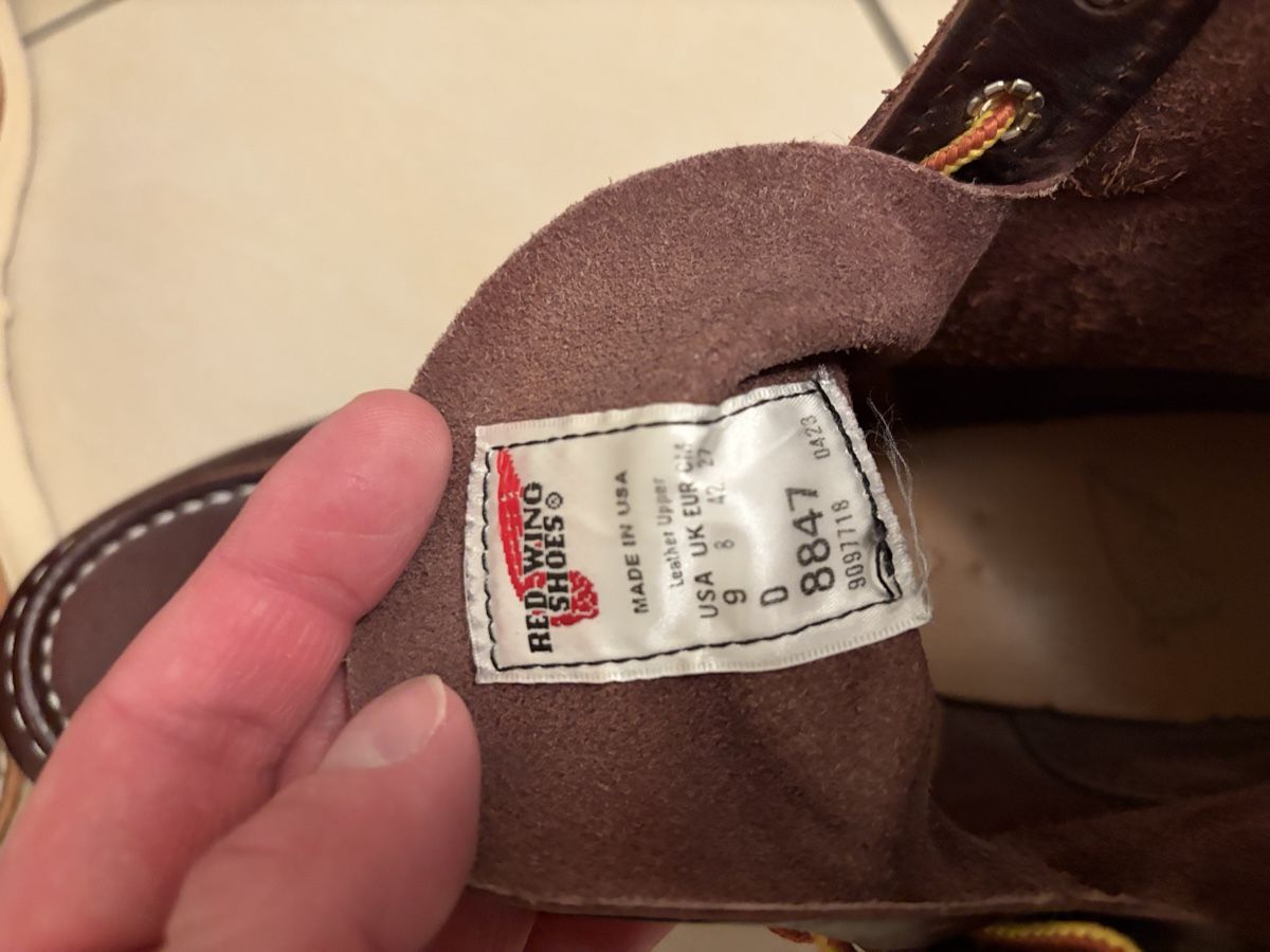 Red Wing Herrenschuhe: Red Wing Moc Toe 8847 - Grösse 42  – Gebraucht aus Weisslingen von quarktasche 3