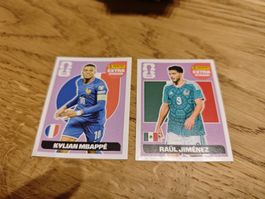 2 Extra Sticker Panini Mbappe