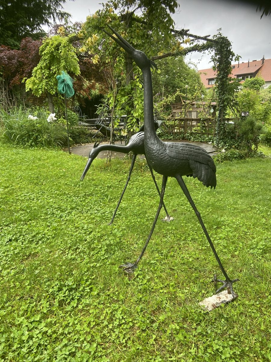 Sculture & Statue: Handgeschmiedete Reiher – Usato da Schinznach Dorf venduto da Soba 5