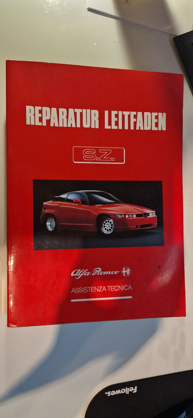 Alfa Romeo Tutti pezzi di ricambio auto: Alfa Romeo SZ Werkstatthandbuch – Usato da Enggistein venduto da Lehmannnn