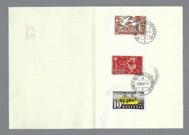 1941, PTT-BÖGLI PP SATZ (14c), AUF BRIEF 175.-