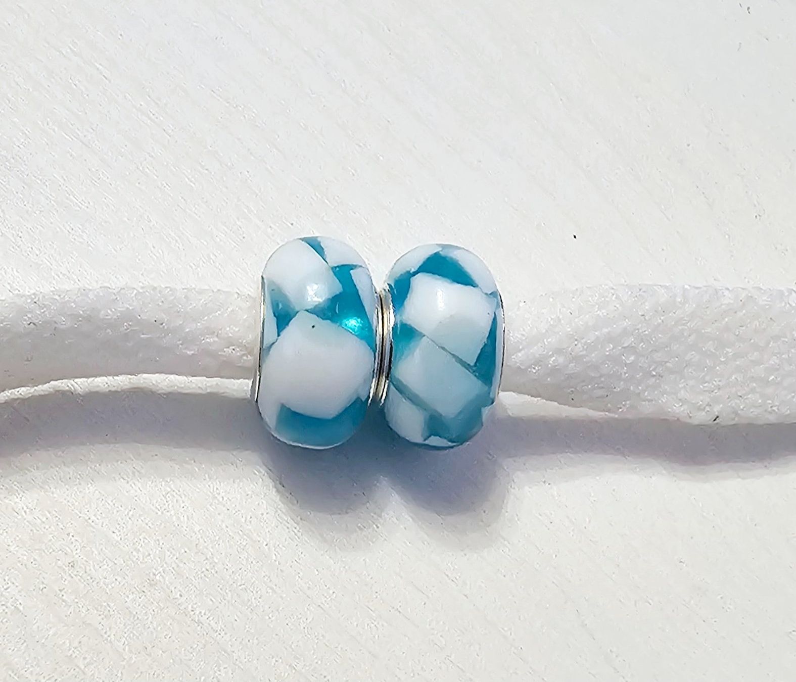 Perle (finte): Neu! 2x Lochperlen Charm zum Basteln – Nuovo e nell'imballaggio originale da Füllinsdorf venduto da Sunnebliemli7 1