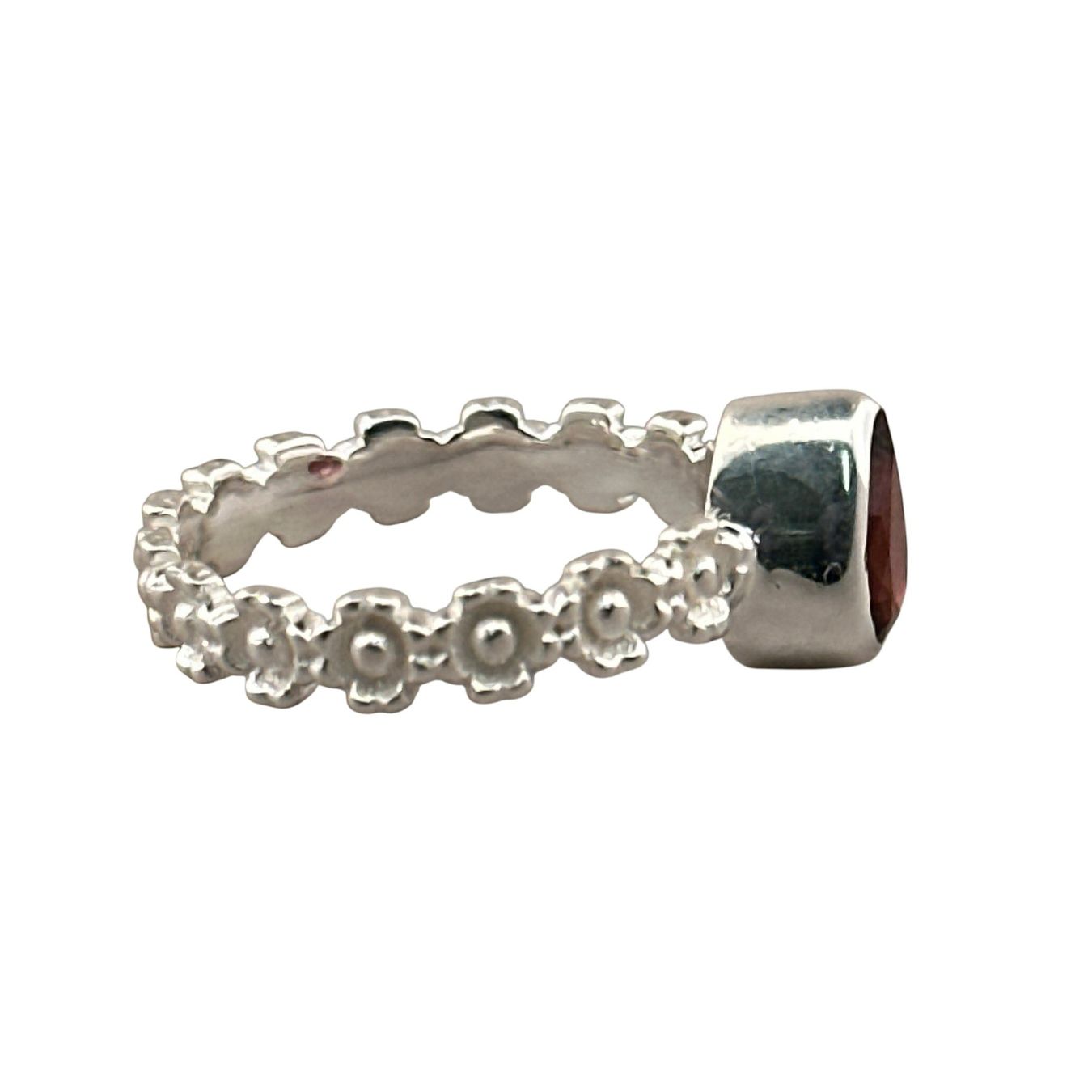 Olga Ribler Anelli: Feiner Silber Ring 925 mit Granate Grösse 58 – Nuovo (secondo la descrizione) da Luzern venduto da Schmuckoutlet 5