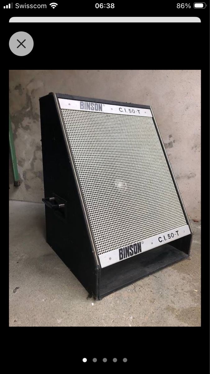 Casse acustiche: Peavey Binson – Usato da Chernex venduto da Nouveaunom 1