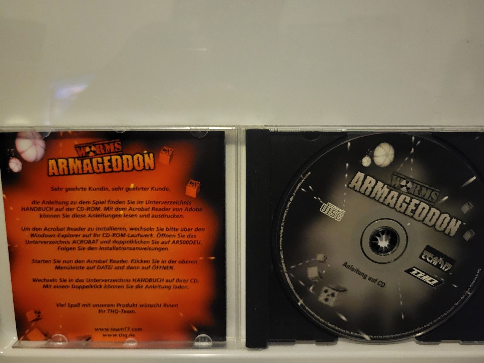 Giochi: Worms Armageddon PC CD-ROM Jeu Vintage, (CIB) DE – Nuovo (secondo la descrizione) da Conthey venduto da Th3gr4yf0x 2
