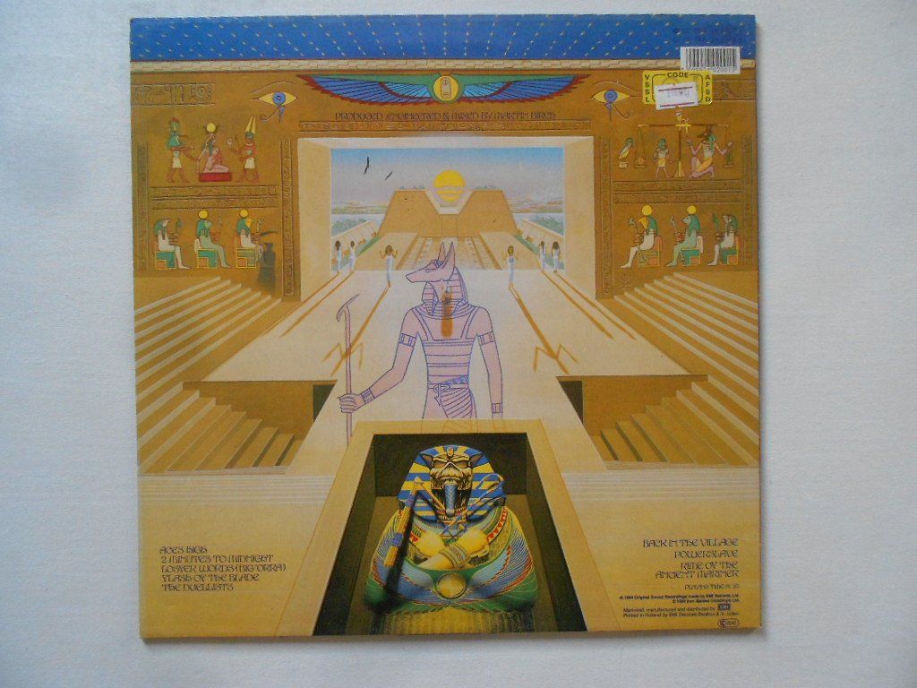 Dischi in vinile: IRON MAIDEN  -  POWERSLAVE – Usato da Bex venduto da Giorgiob 1