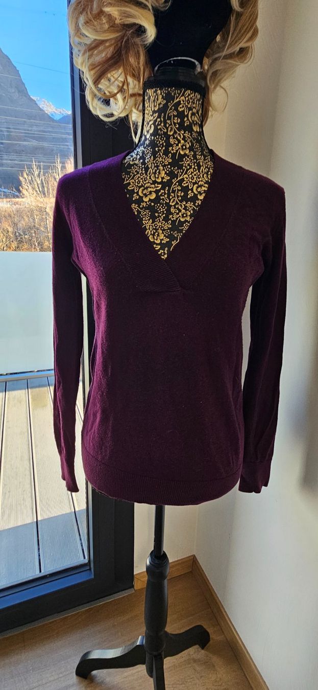 Maglioni & Felpe: Pull bordeaux en Cashmere - Bordeaux – Usato da Riddes venduto da LuXuriousExcess