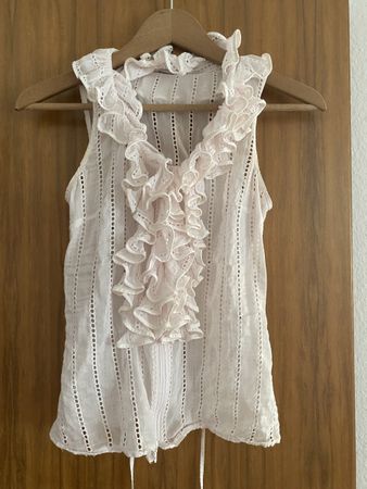 Anne Fontaine Paris, edle Bluse, Gr. 36, Sommer Look!