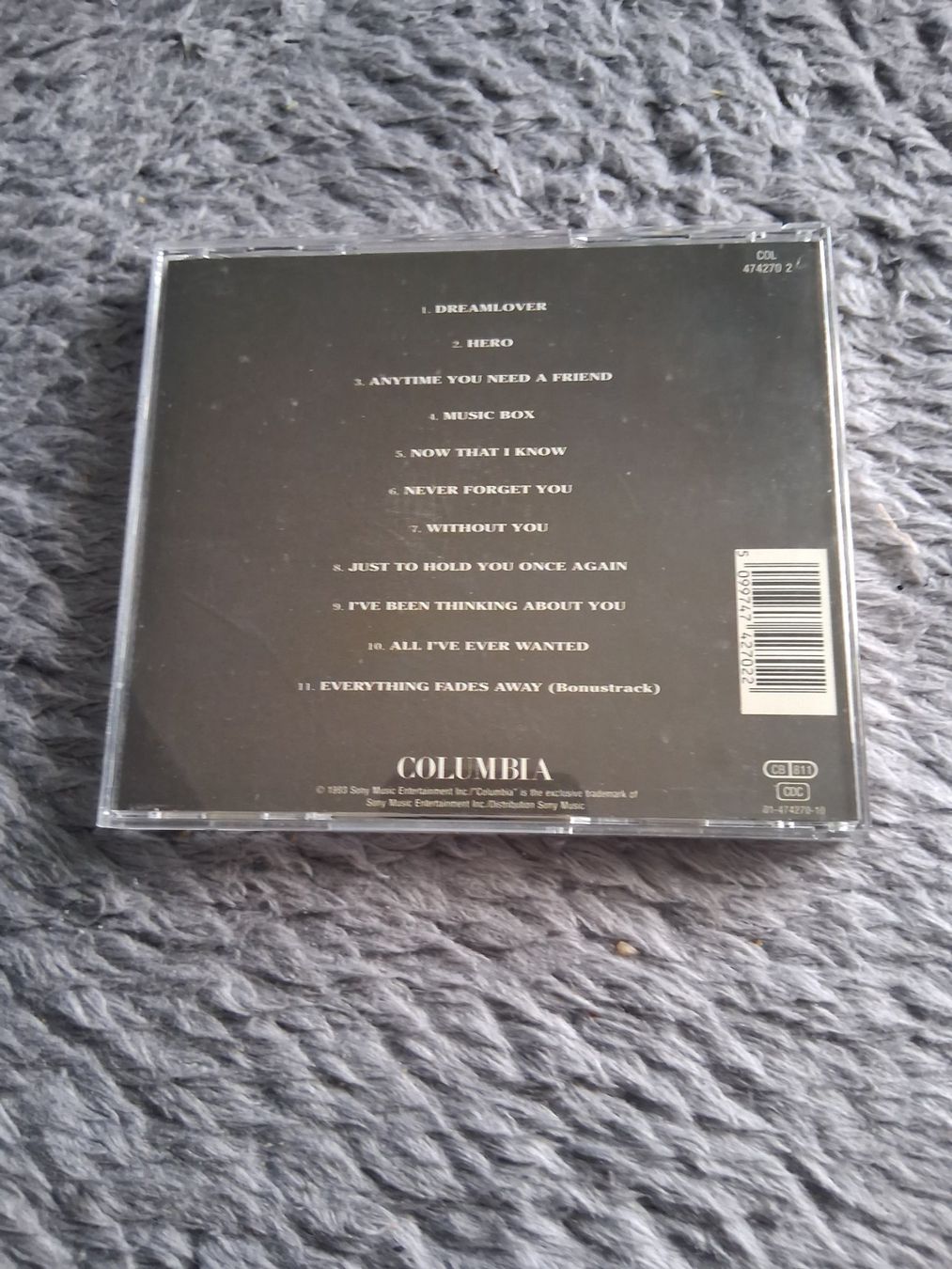 CD: MARIAH CAREY      MUSIC BOX     CD – Usato da Wetzikon ZH venduto da Ramones01 1