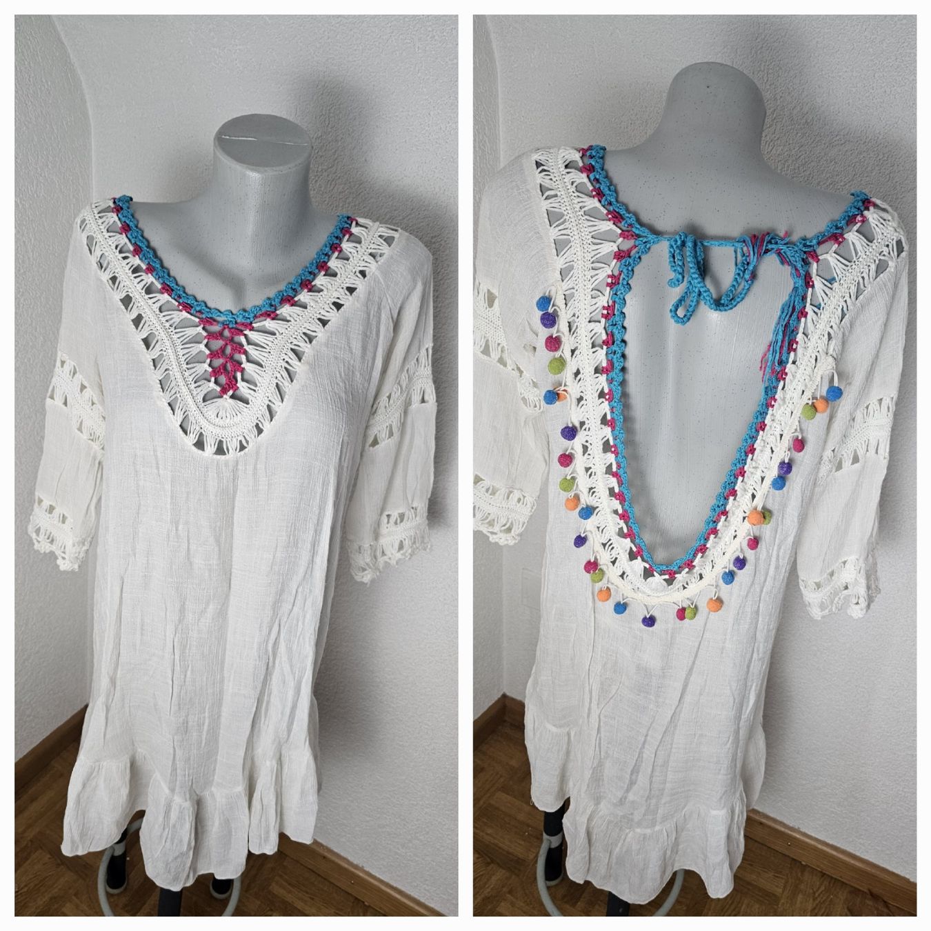 Tuniche: Longshirt / Tunika / Strandkleid One Size – Usato da Füllinsdorf venduto da Sunnebliemli7