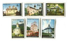 Briefmarken "Klöster". Rumänien