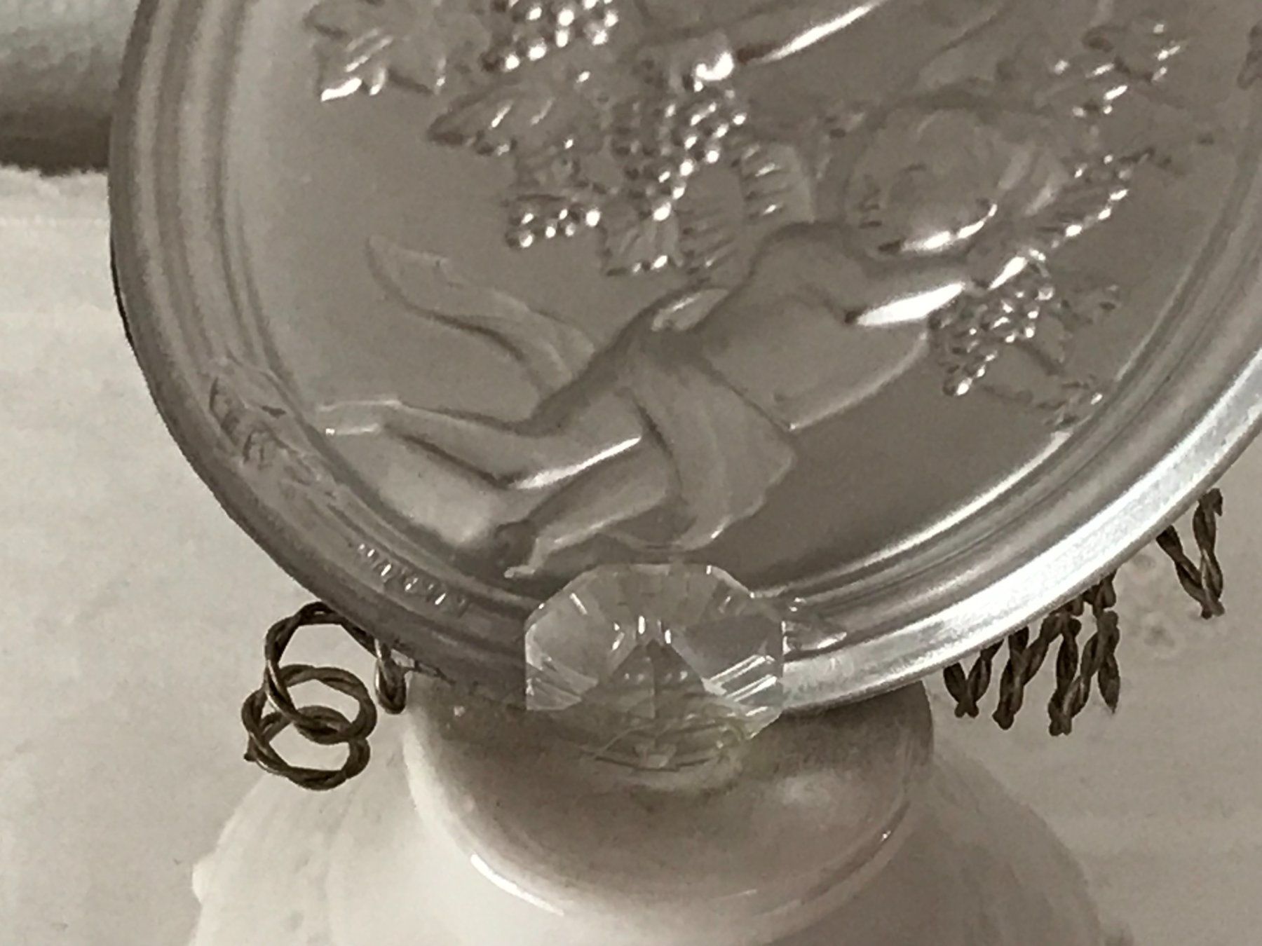 Statuette: Schöne Engel Dekoration silber – Usato da Siebnen venduto da Floki3 4