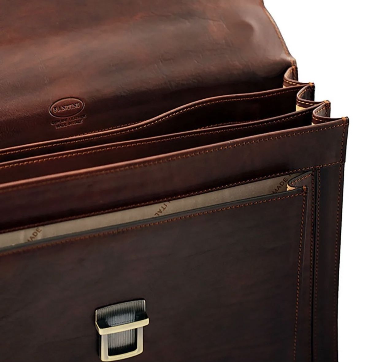 Koffer & Taschen: Aktentasche aus Leder Shenzhen – Neu und originalverpackt aus Wittenbach von WWW.DRILUBAGS.CH 3