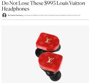 Kopfhörer: Louis Vuitton Kopfhörer / écouteurs – Gebraucht aus Collonges von Auganien 9