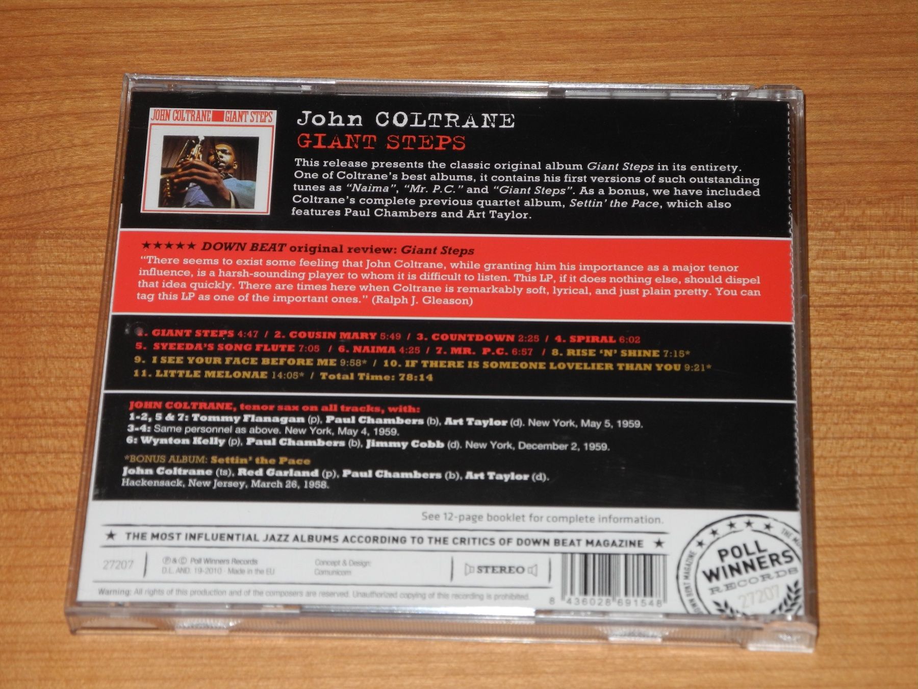 CDs: JOHN COLTRANE: GIANT STEPS - POLL WINNER – Neu (gemäss Beschreibung) aus Fahrwangen von Swirl2 2