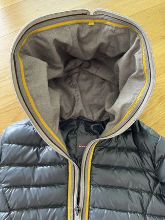 Daunenjacke von Duvetica Gr. 36 anthrazit wie neu