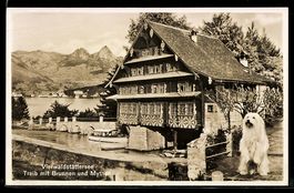 Treib am Vierwaldstättersee, mit Brunne