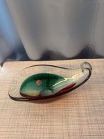 Murano Glasschale Zipfelschale Italien Original Etikett