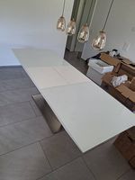 Ausziehtisch weiss 160 (240) x90 