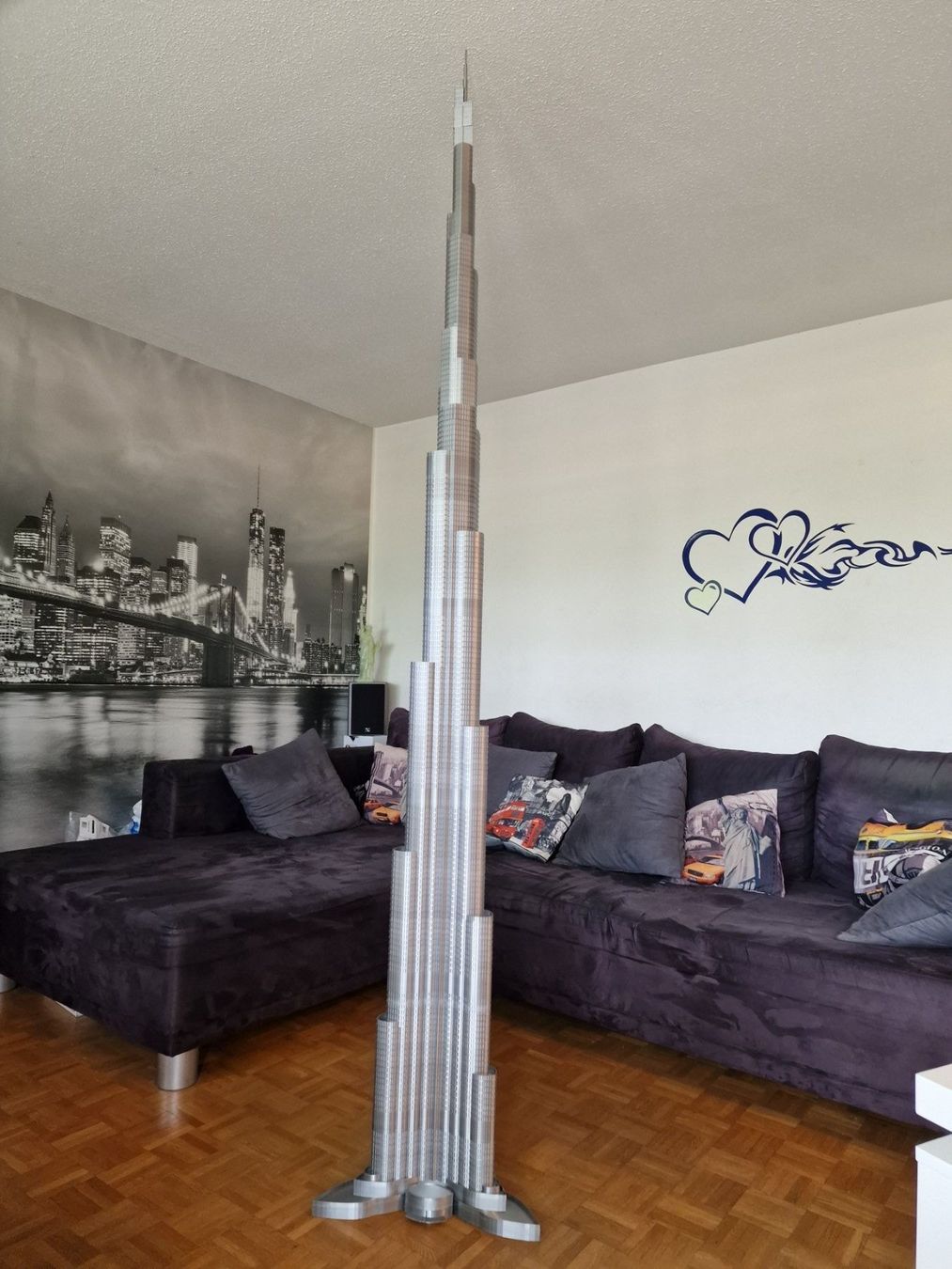 Kit di modellismo & Modellini statici: Burj Khalifa Dubai 3d print 2.4m hoch – Nuovo (secondo la descrizione) da Effretikon venduto da Twinturbo