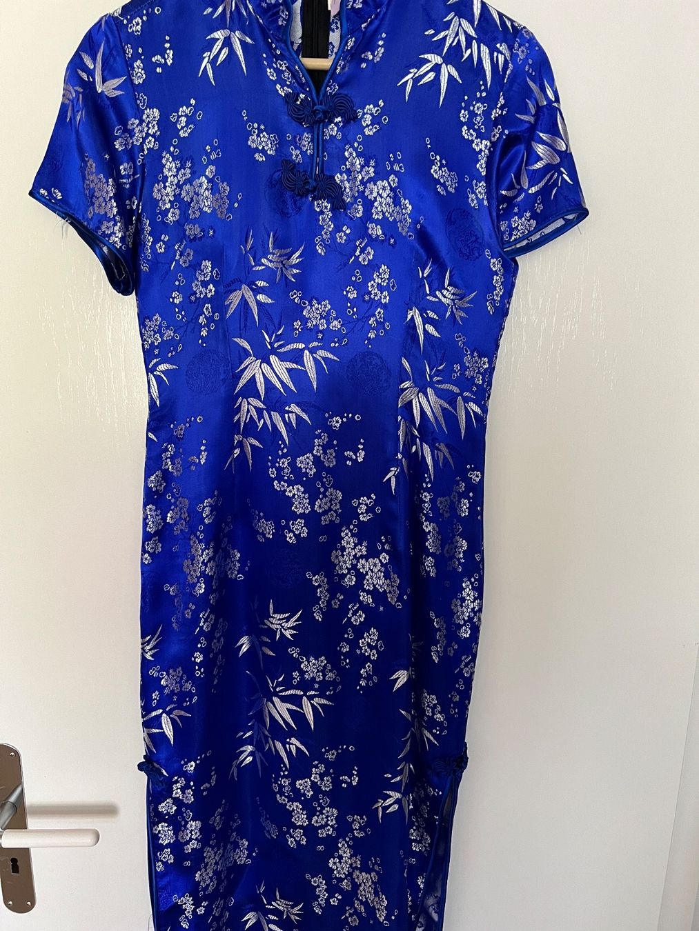 Kleider: Chinesiches Kleid (blau) Rockabilly Grösse S China Kleid – Neu (gemäss Beschreibung) aus ZUFIKON von SULMI01 2