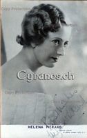 Helena Pickard (1900-1959) Schauspielerin - Autogramm