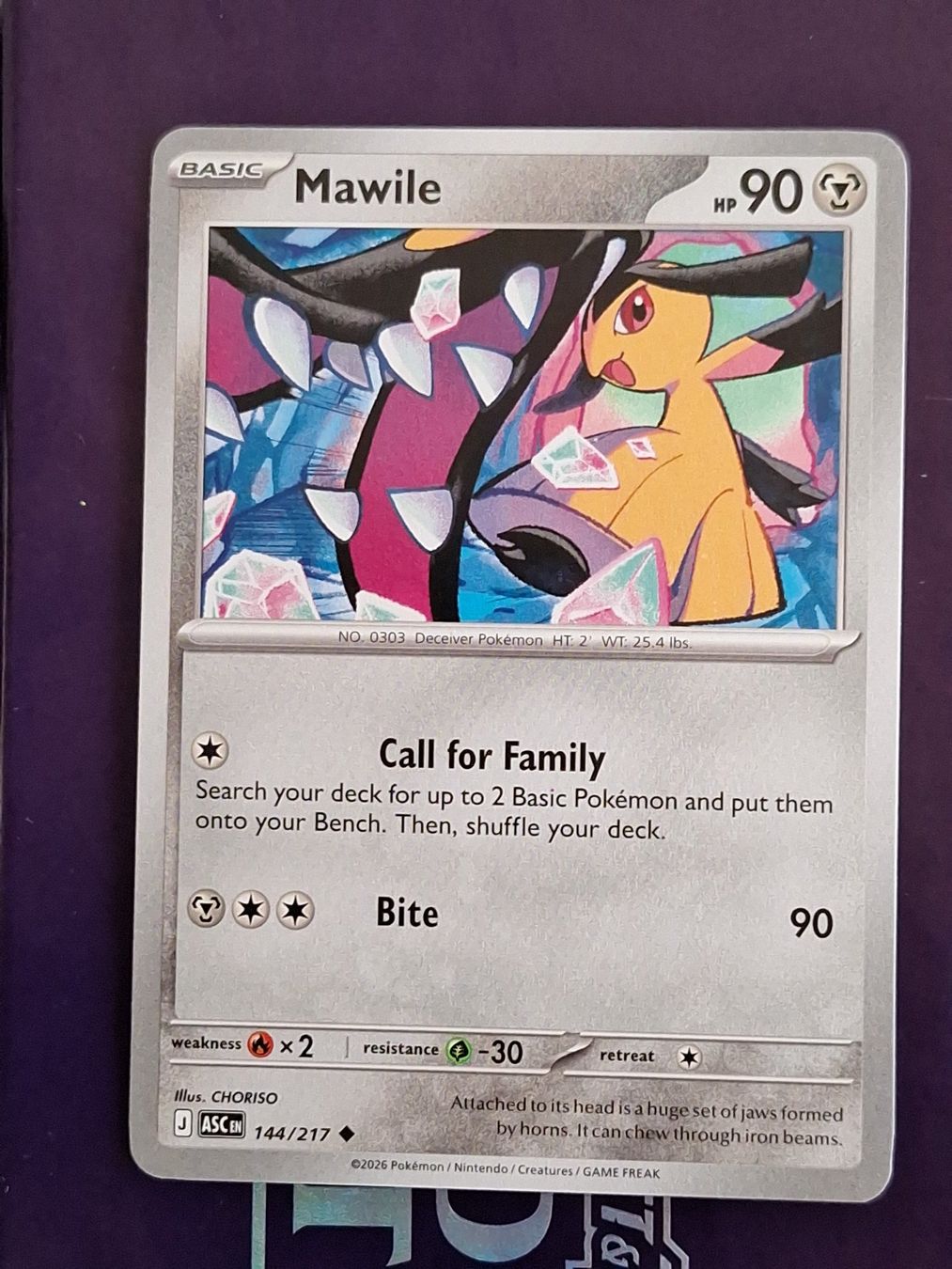 Pokémon Carte collezionabili: Mawile - Pokemon Ascended Heroes – Usato da Altstätten SG venduto da GGsGameshop