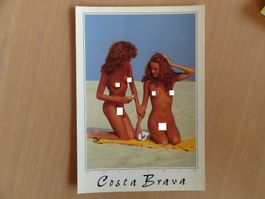 Erotik - AK - Costa Brava - plage nudisme