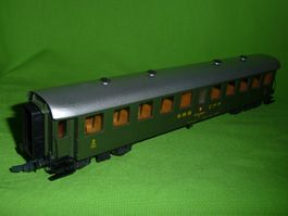 SBB Stahlwagen Typ C4 Nr 8809  von Roco ev. 44200A schön kL