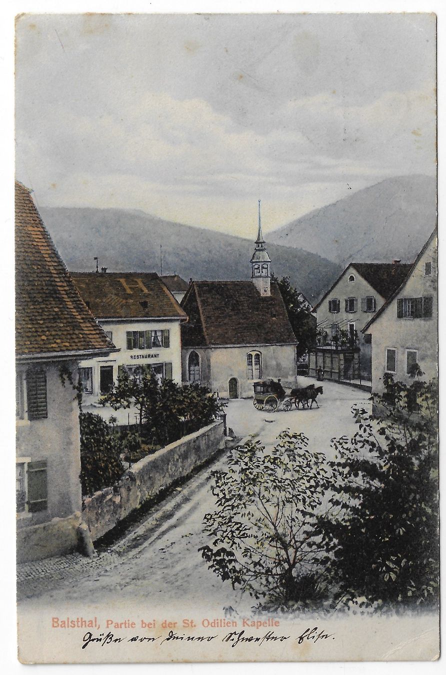 Ansichtskarten: Balsthal - St. Ottilien-Kapelle – Gebraucht aus Balsthal von Palcivalle