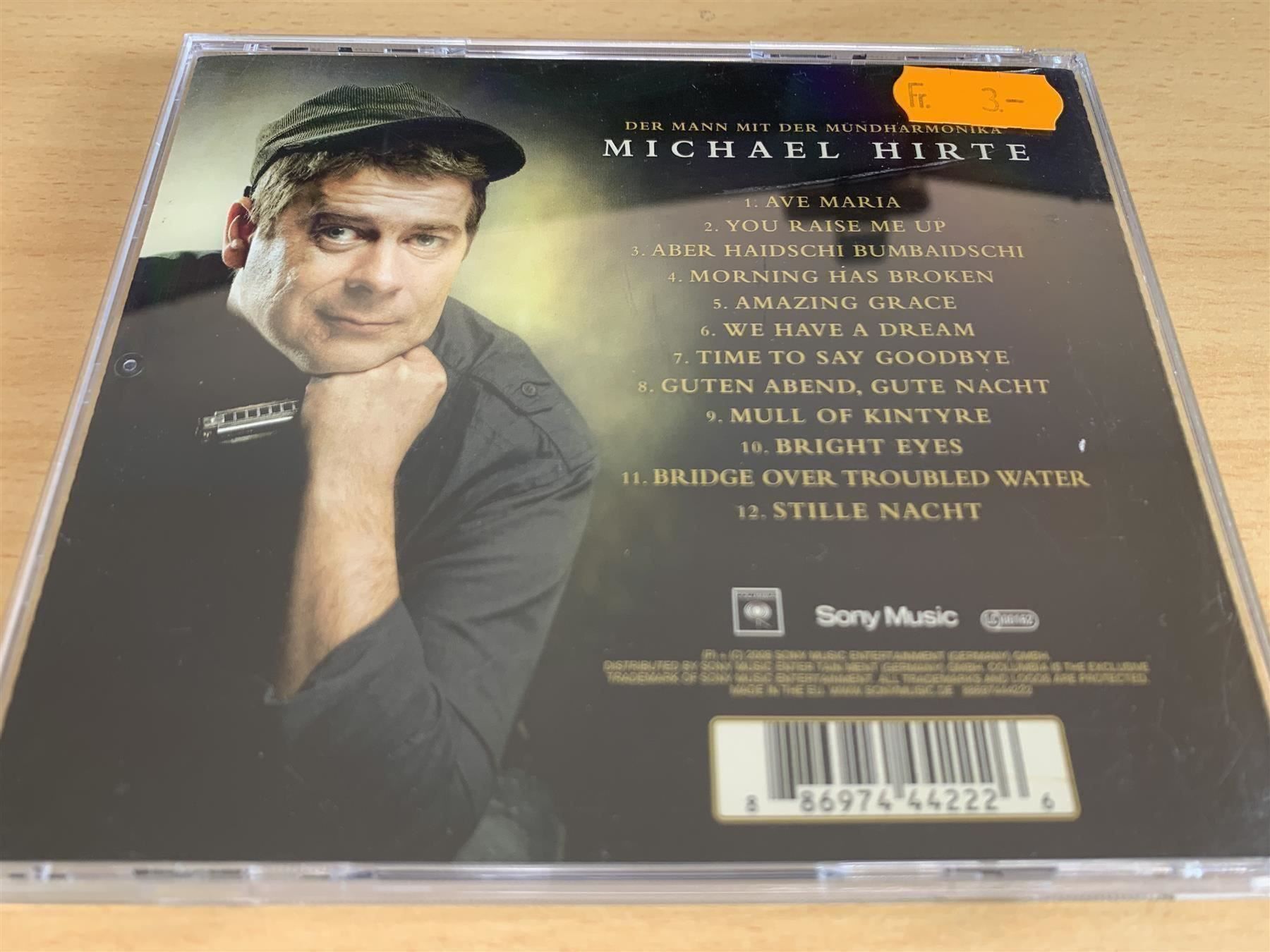 CD: Michael Hirte – Der Mann Mit Der Mundhar – Usato da Rikon im Tösstal venduto da Alpenmutz 1