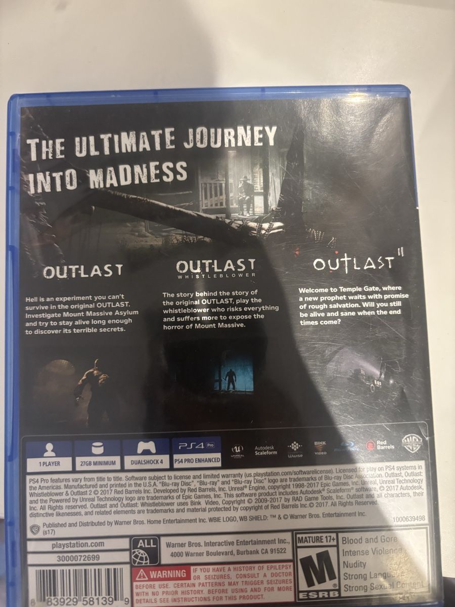 Spiele: Outlast trinity – Gebraucht aus Bülach von Neitro65 1
