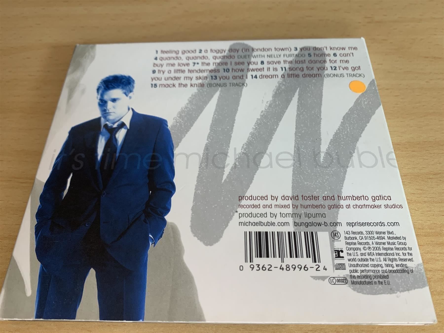 CD: Michael Bublé – It's Time – Usato da Rikon im Tösstal venduto da Alpenmutz 1