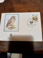 WWF - Premier jour d'émission Aruba 1994 - Hibou rare🦉!