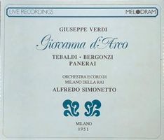 Verdi - Giovanna d'Arco (1951, Bergonzi/Tebaldi)
