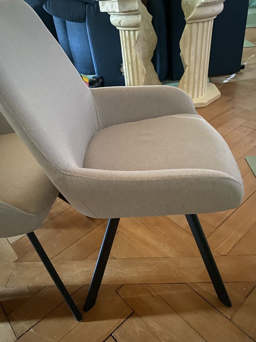 Stühle: 4 Stühle in Grau stoff Neuware – Neu (gemäss Beschreibung) aus Ettingen von inf_vhc7 1