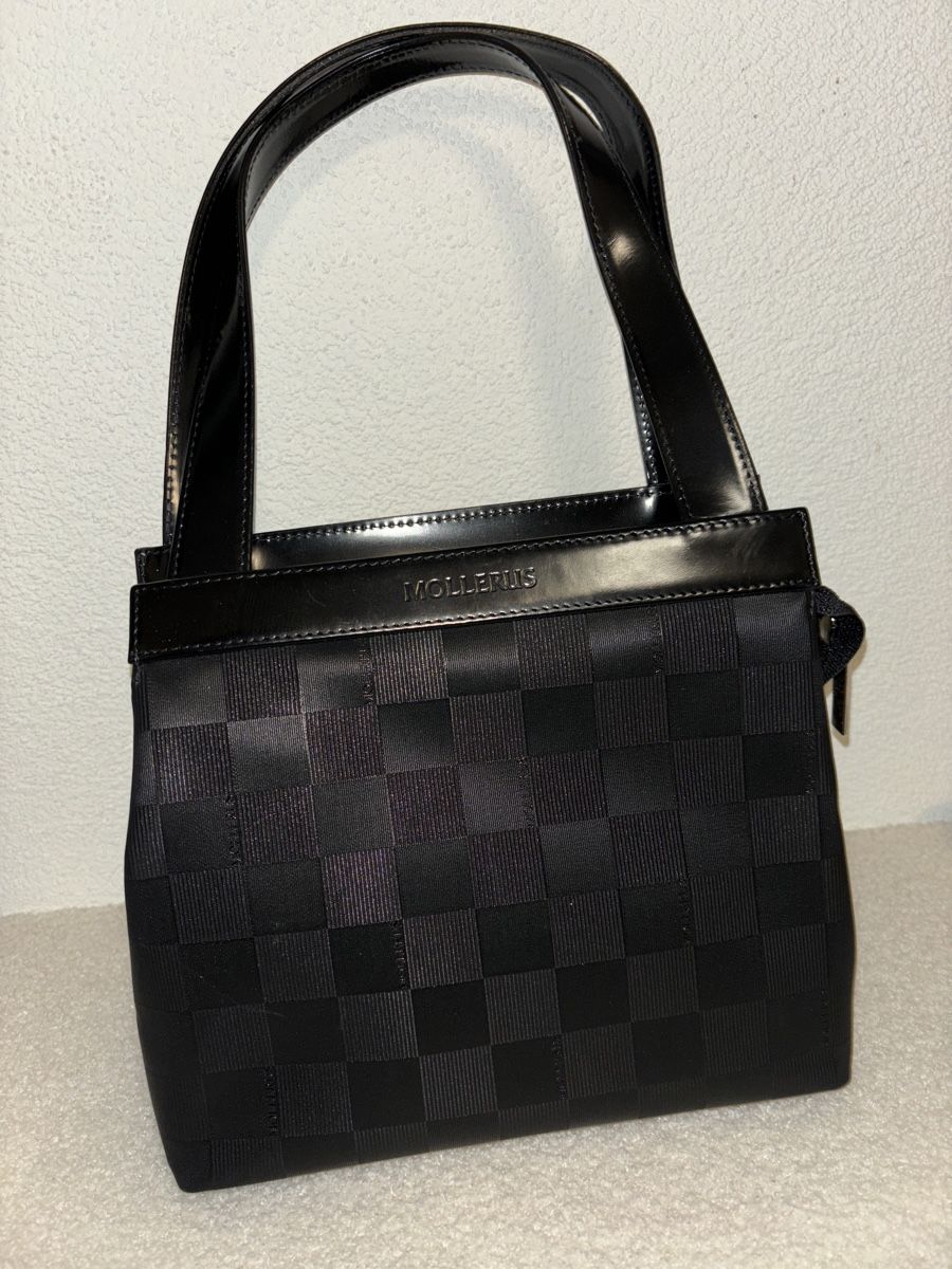 Maison Mollerus Borse da donna: Maison Mollerus Muster/Schwarz – Usato da Zürich venduto da Lee_z8vs