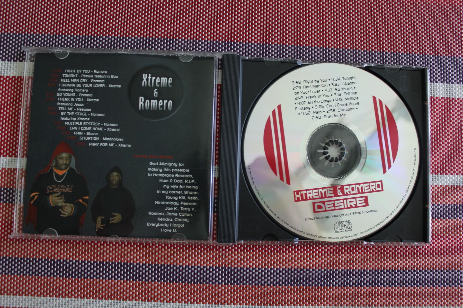 CD: Desire Xtreme & Romero CD – Usato da Geroldswil venduto da CD-Verkauf-2022 1