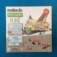 Makedo Find & Make Plane / Flugzeug. Neu.
