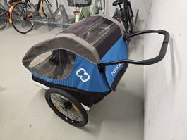 Veloanhänger Hamax für 2 Kinder - Top Zustand!