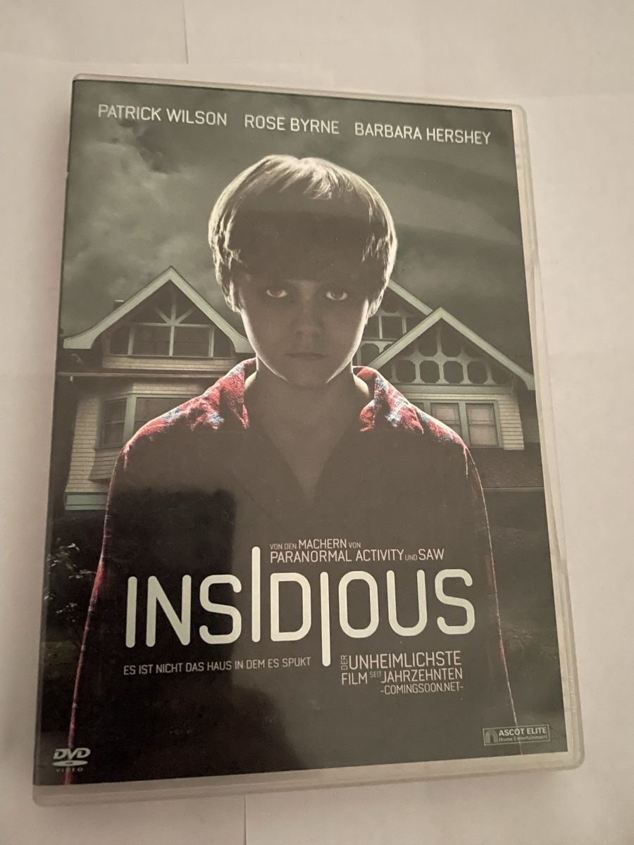 Tutti i DVDs: Insidious – Usato da Winterthur venduto da Cobraforce