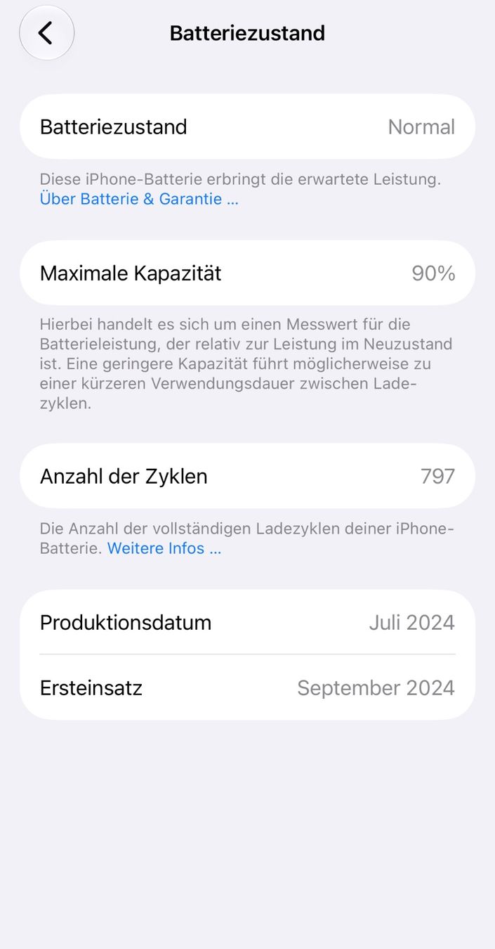 Apple Telefoni cellulari / Smartphones: iPhone 16 pro 512 GB black – Usato da Grenchen venduto da andrew85 6