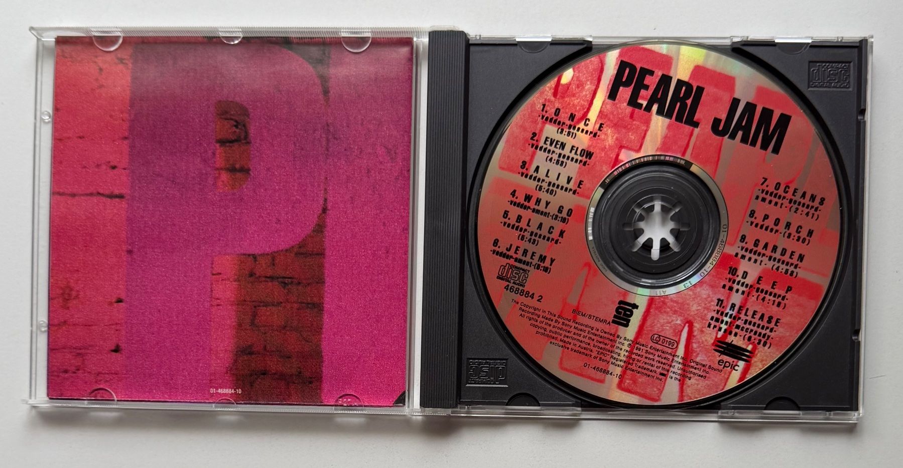 CD: Pearl Jam / Ten – Usato da Näfels venduto da rottabi 2
