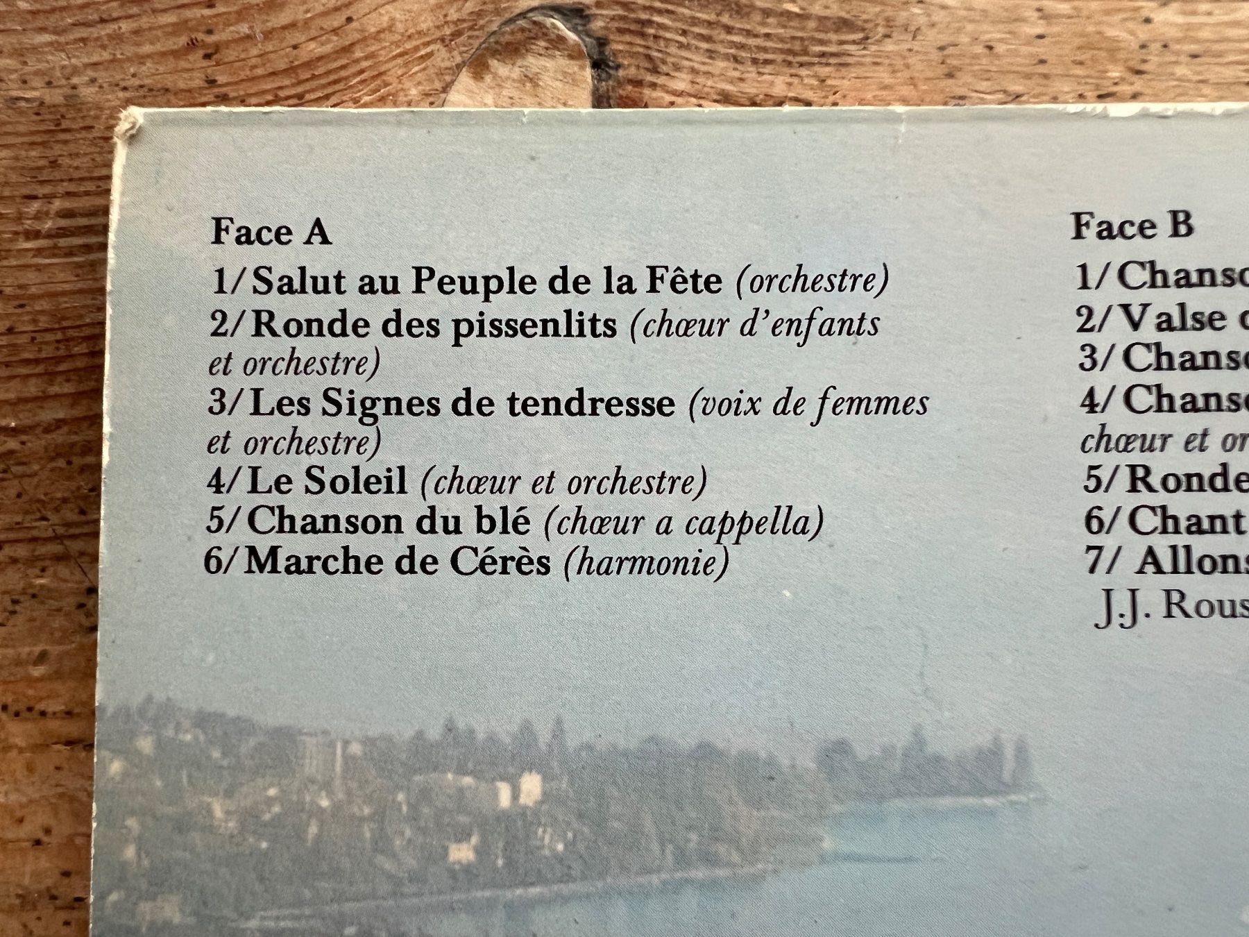 Dischi in vinile: Fete des Vignerons, 1977 Schallplatte, LP – Usato da Ennetbaden venduto da mapa05 3