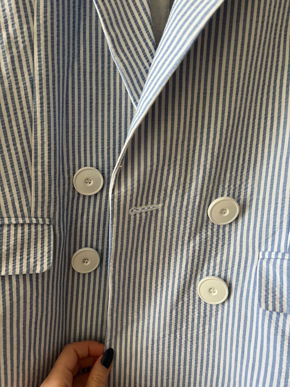 Mango Giacche: gestreifter Blazer von Mango – Usato da Luzern venduto da Soeuv 1