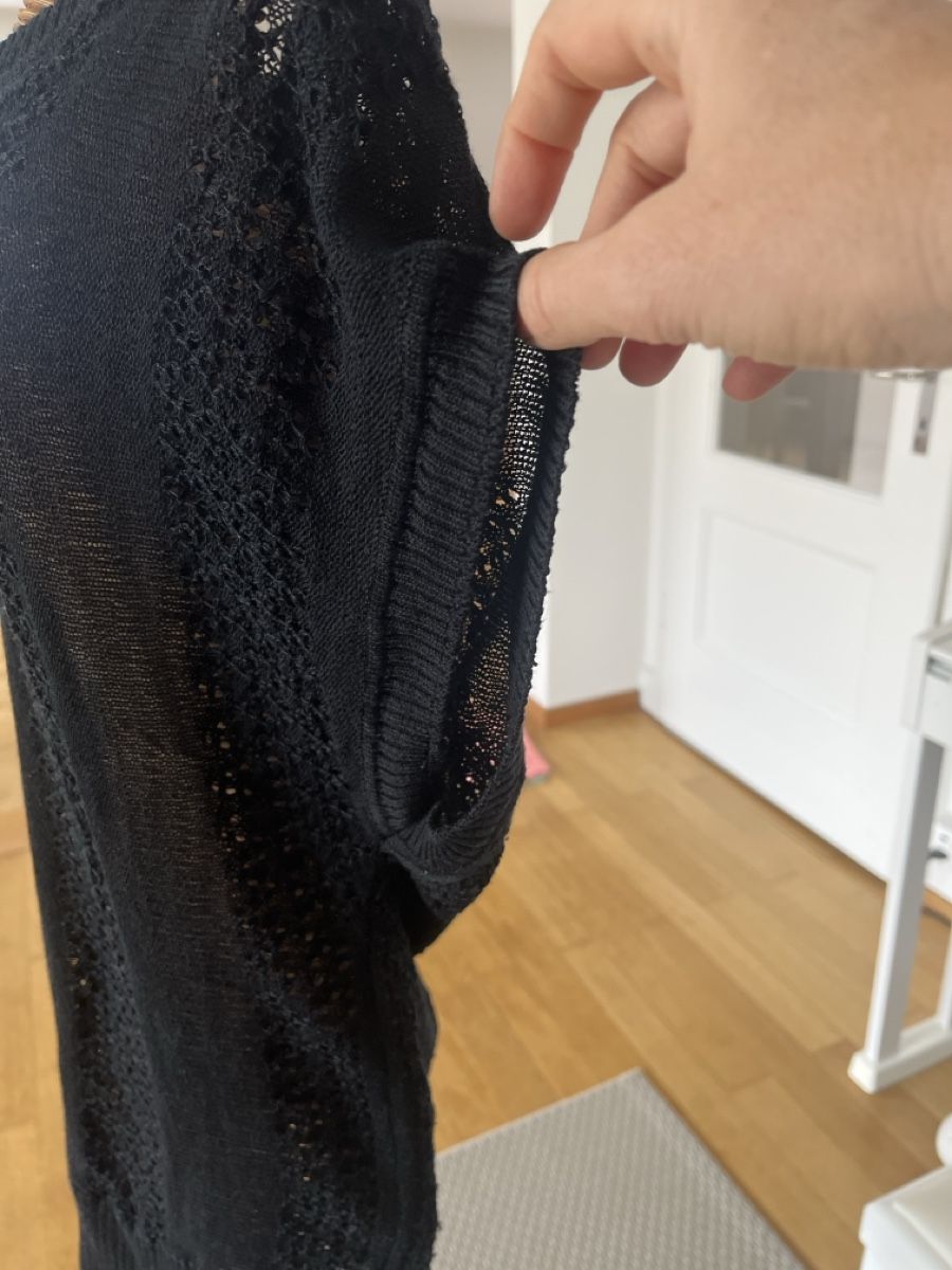 Maglioni & Felpe: Strickpulli, Kurzarm. leicht transparent, H&M, ca. 38 – Usato da Solothurn venduto da Bobesch08 5