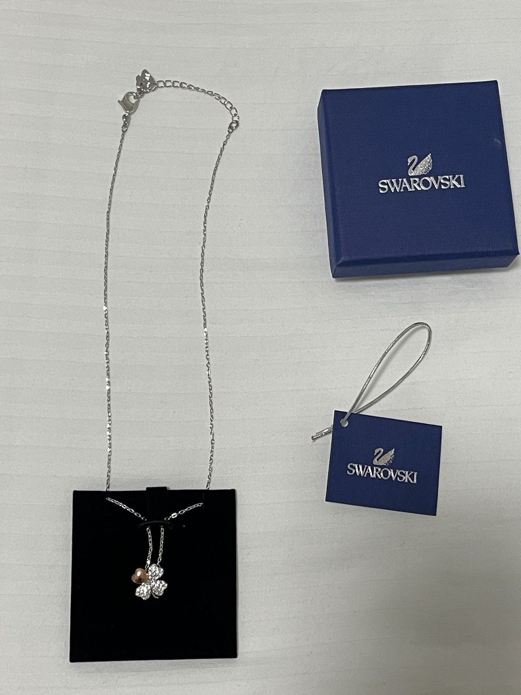 Swarovski Catenine: Swarovski Halskette Kleeblatt – Nuovo (secondo la descrizione) da Greifensee venduto da k.ivana