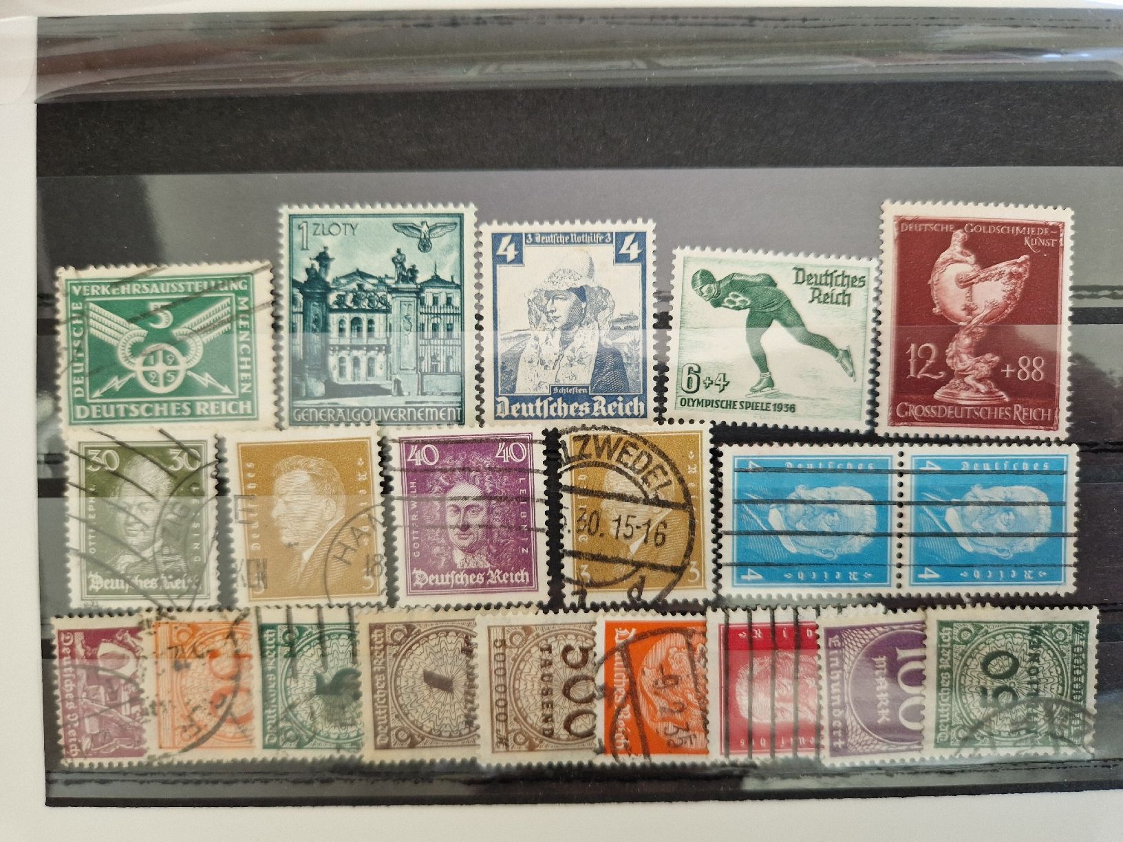 Tutti i francobolli: Deutsches Reich Briefmarken – Usato da St. Gallen venduto da Enrico_SG