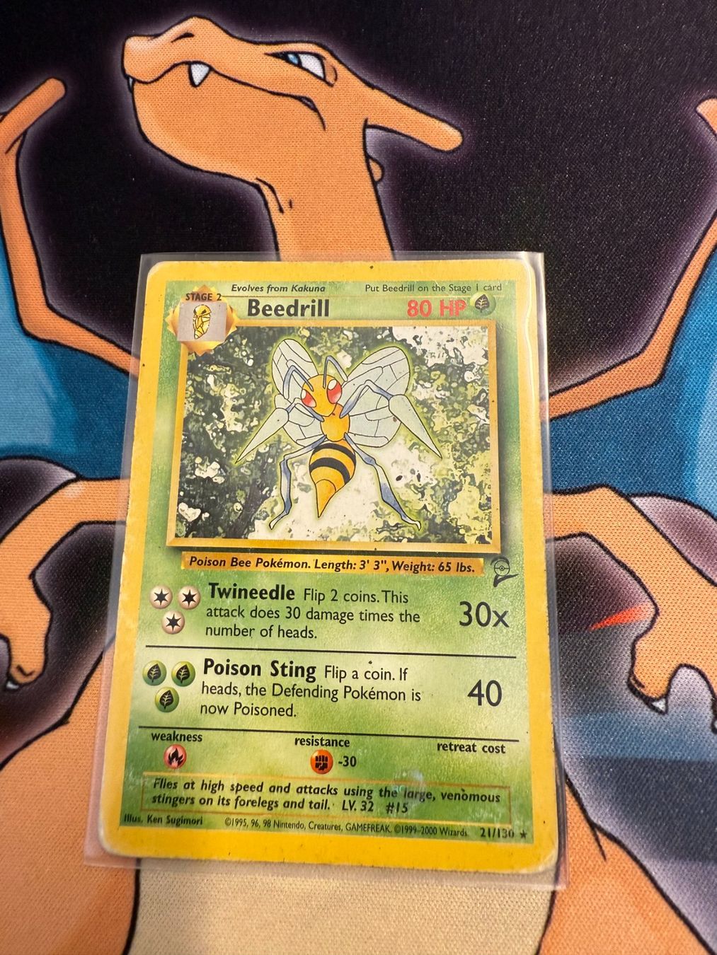 Pokémon Carte collezionabili: Beedrill (B2 21) - Base Set 2 – Usato da Bülach venduto da Pfrenzel