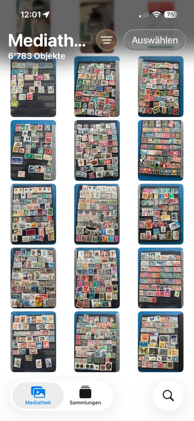 Alben: Briefmarken buch – Gebraucht aus Bottighofen von M.O.L